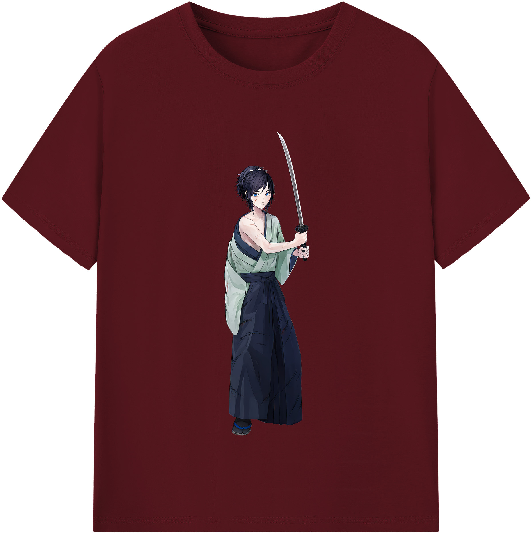 （画像用） 刀剣乱舞 Touken Ranbu 綿100％半袖Tシャツ（フロントプリント）